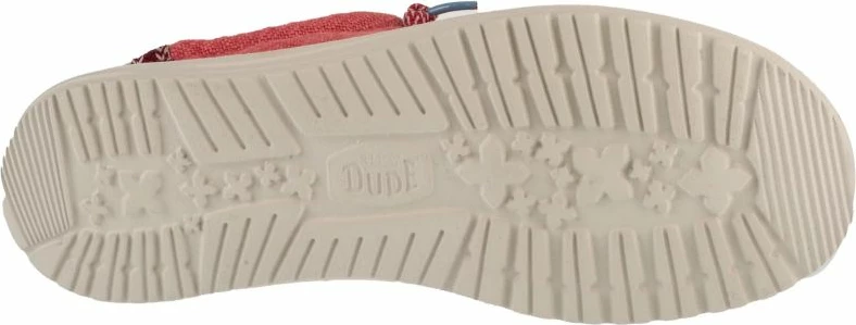 Atlete për meshkuj Hey Dude, të kuqe