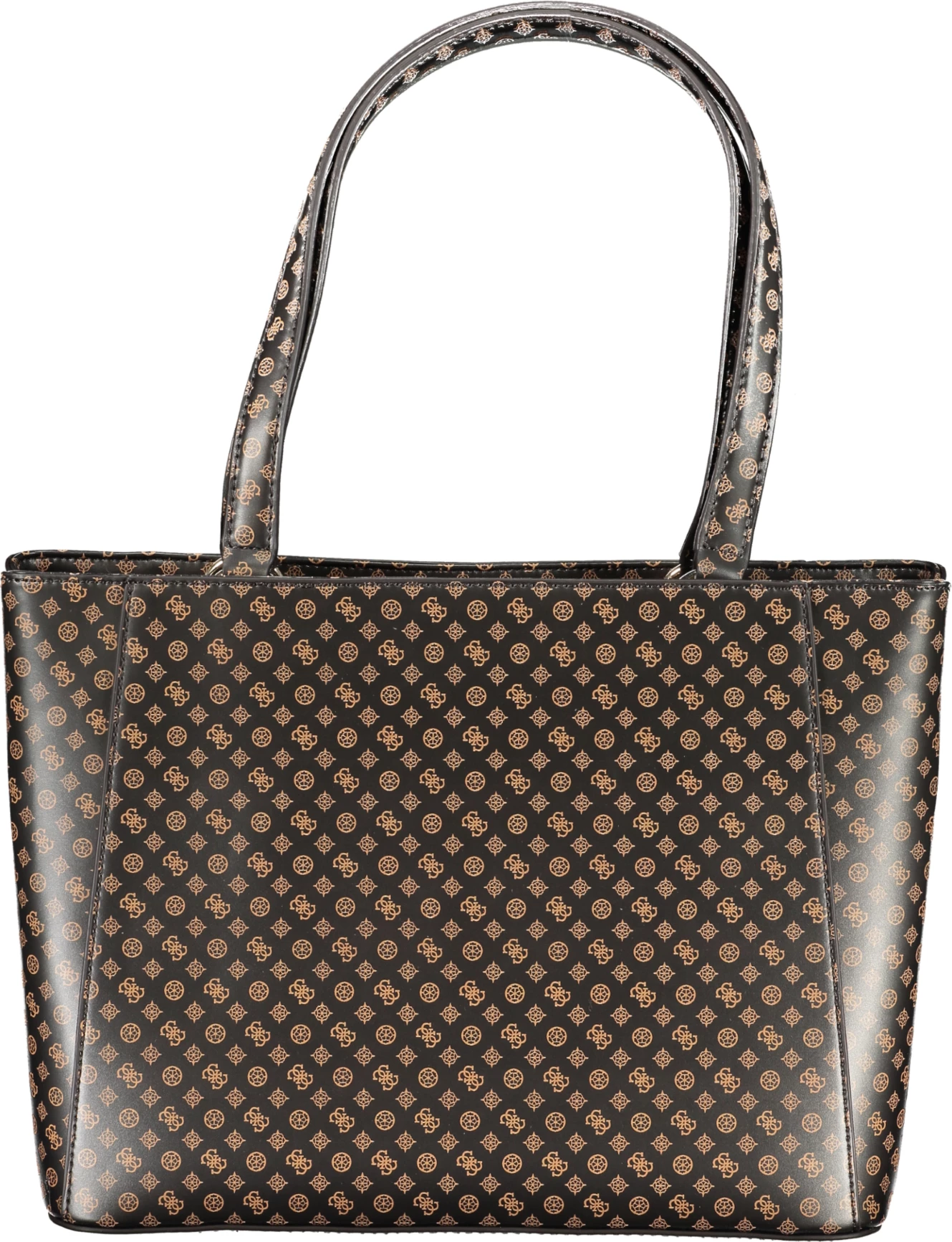 Çantë GUESS JEANS Arlena për femra, kafe