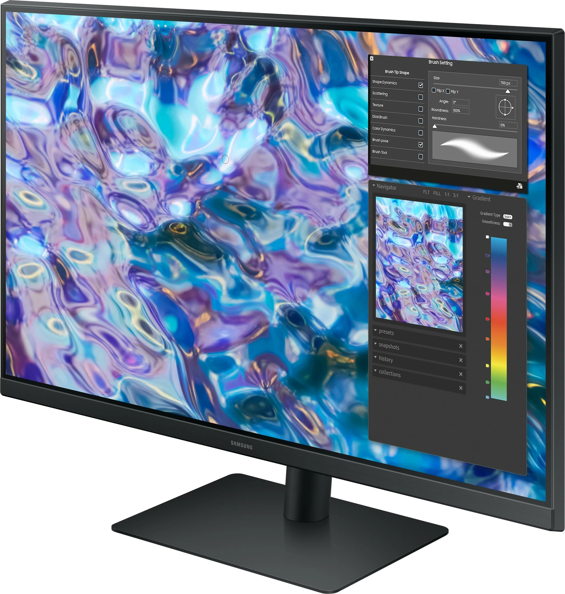 Monitor Samsung S61B, 27", 2560 x 1440 pixels, Quad HD, i zi