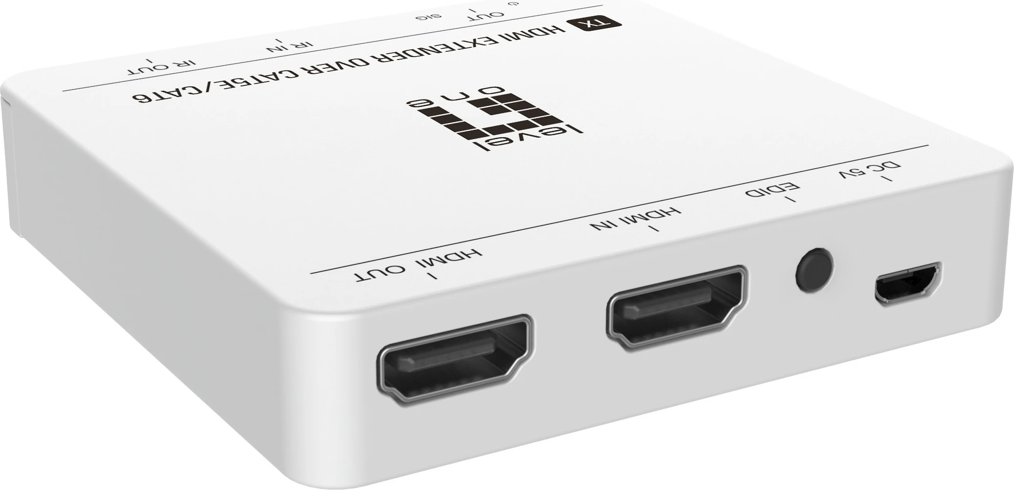 Transmetues & pranues AV LevelOne HVE-9007, 3840 x 2160, 70 m, Bardhë