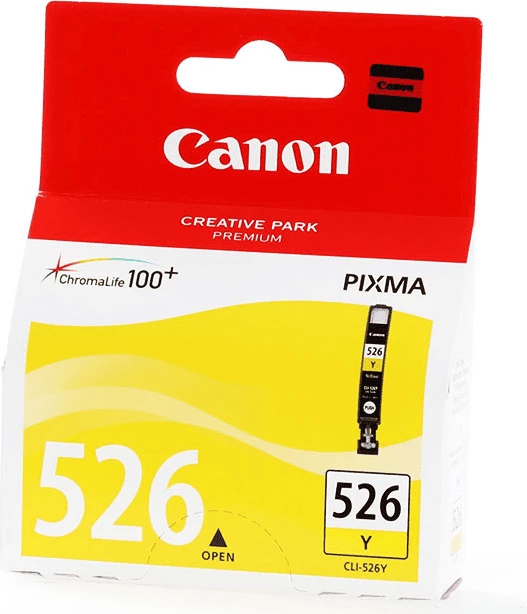 Kartrixh bojë, Canon, CLI-526Y 4543B001, 9 ml, e verdhë