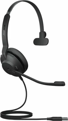 Kufje Jabra Evolve2 30 SE USB-A, MS Mono, Wired, Zyrë/Call center, 20 - 20000 Hz, 92 g, E zezë