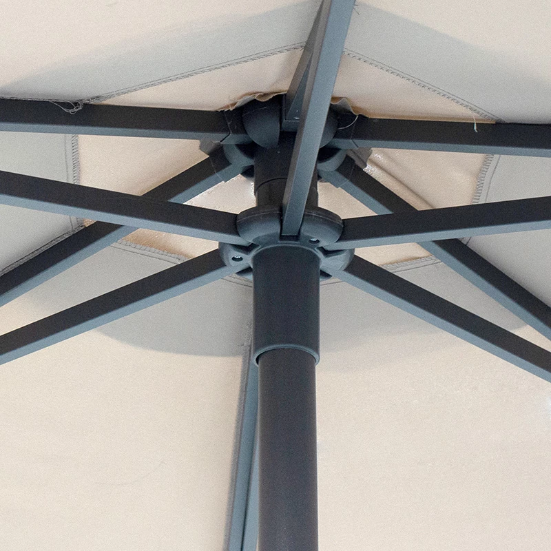 Ombrellë profesionale Mongo një copë metalike D2m bezhë-antracit