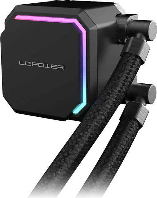 Ftohës i lëngshëm LC-Power LC-CC-240-B-ARGB, 240mm, ARGB, i zi