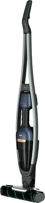 Fshesë me korrent AEG QX9-1-P5IB, Stick, Pa qese, 0.35 L, E zezë, Indigo, Argjend