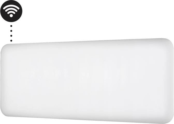 Ngrohës panel Wi‑Fi MILL PA2000WIFI4 2000W, IPX4, për 24–28 m², çelik, i bardhë
