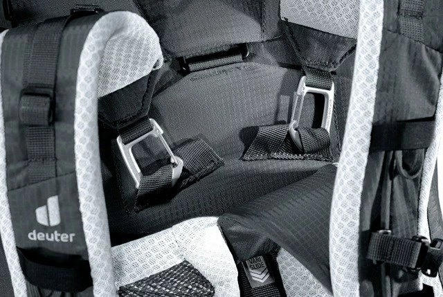 Çantë shpine Deuter Aircontact Pro 75+10 SL për gra, grafit