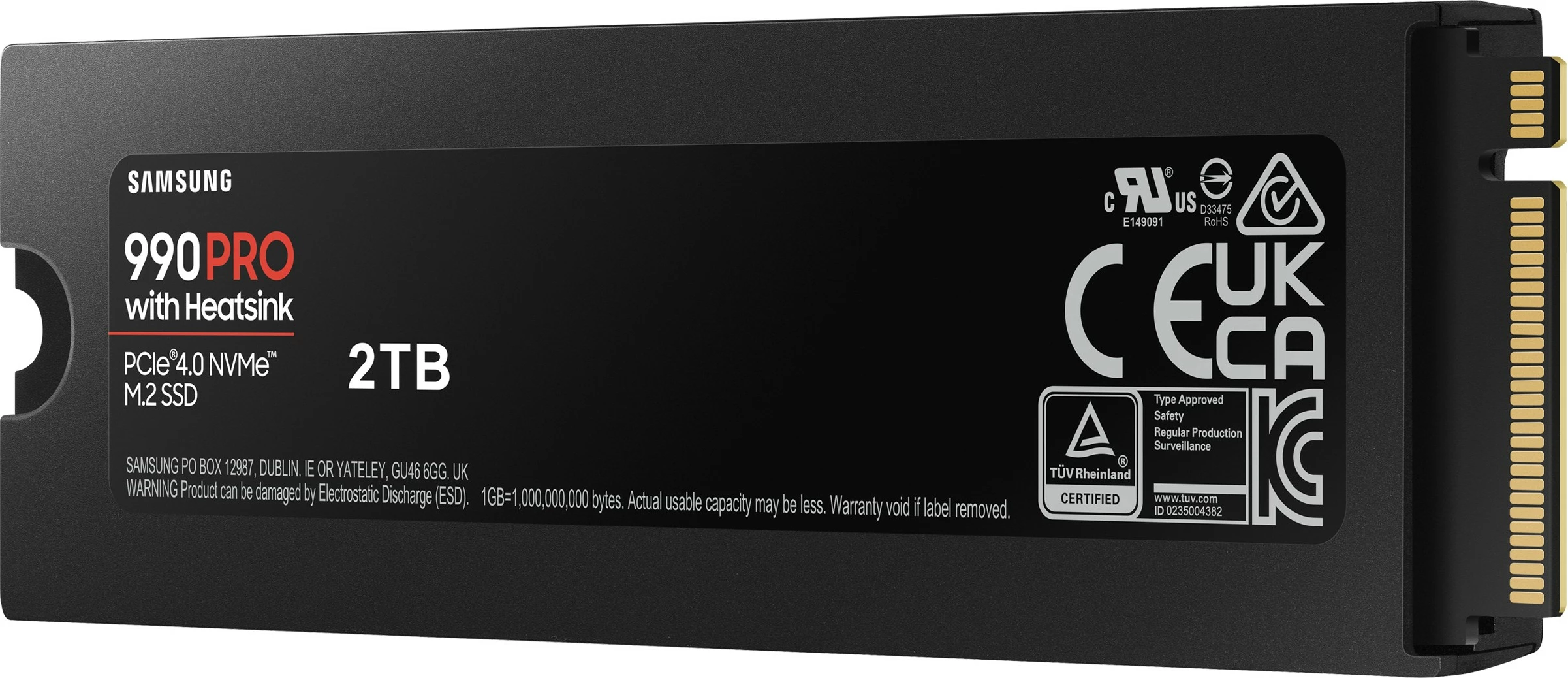 SSD Samsung MZ-V9P2T0, 2 TB, M.2, 7450 MB/s