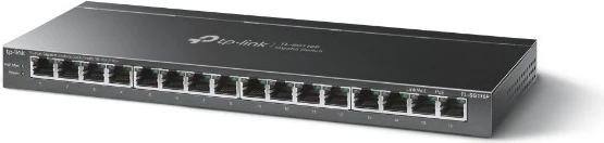 Switch Desktop Gigabit TP-Link me 16 Porta PoE+