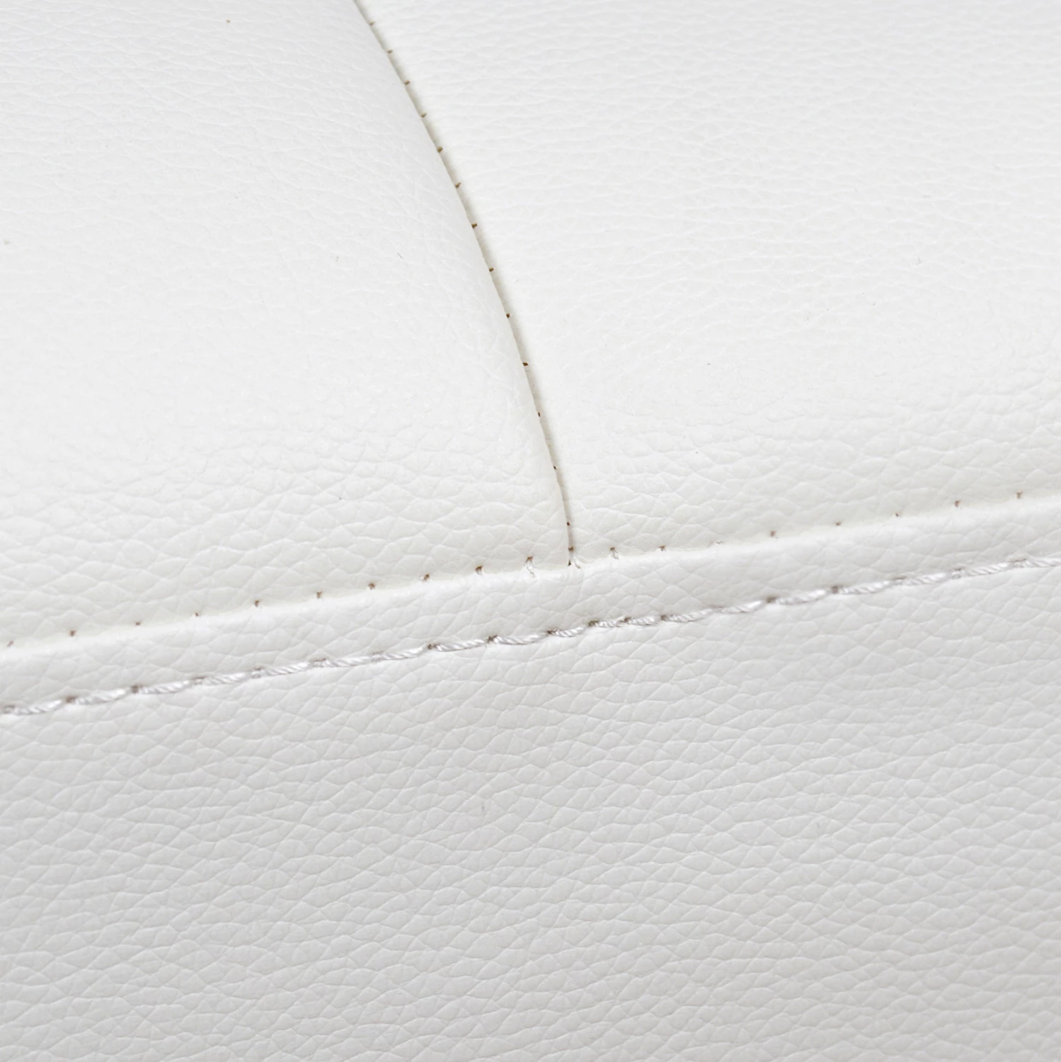 Divan/Shtrat FH3001.01 Thom me krahë të palosshëm, PU i bardhë, 189x93x82 cm