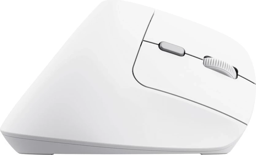 Maus Trust Bayo II, Wireless, 2400 DPI, Bardhë