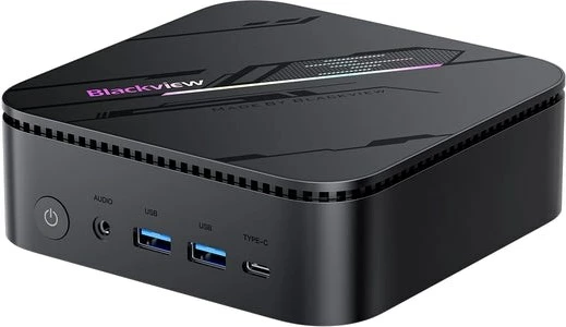 Kasë mini PC Blackview MP100 Pro, Intel Core i3-1215U, 16GB RAM, 512GB SSD, e zezë