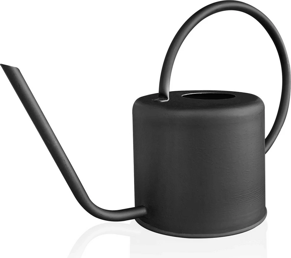Ujëdhënës për lule, metalik, ngjyrë e zezë, Aberto Design SLK0017, 1.5L