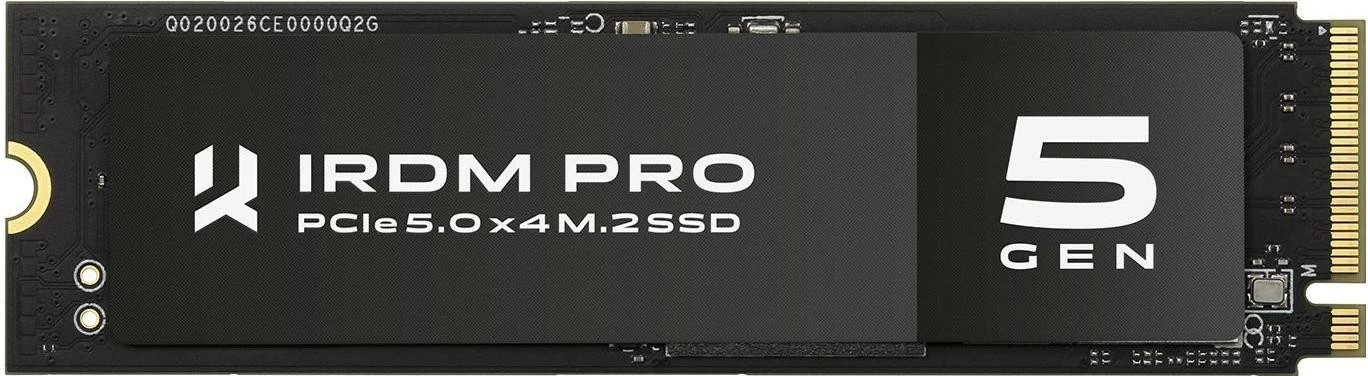 Disk SSD GoodRAM IRDM PRO P54S M2 PCIe Gen5 NVMe 2TB, e zezë