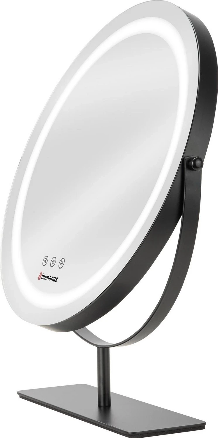 Pasqyrë inteligjente Humanas HS-HM Scarlet, me ndriçim prapa, e zezë