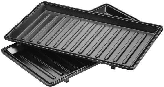 Tostier Amica SMK4011, 750W, 3 pllaka të ndërrueshme, i zi