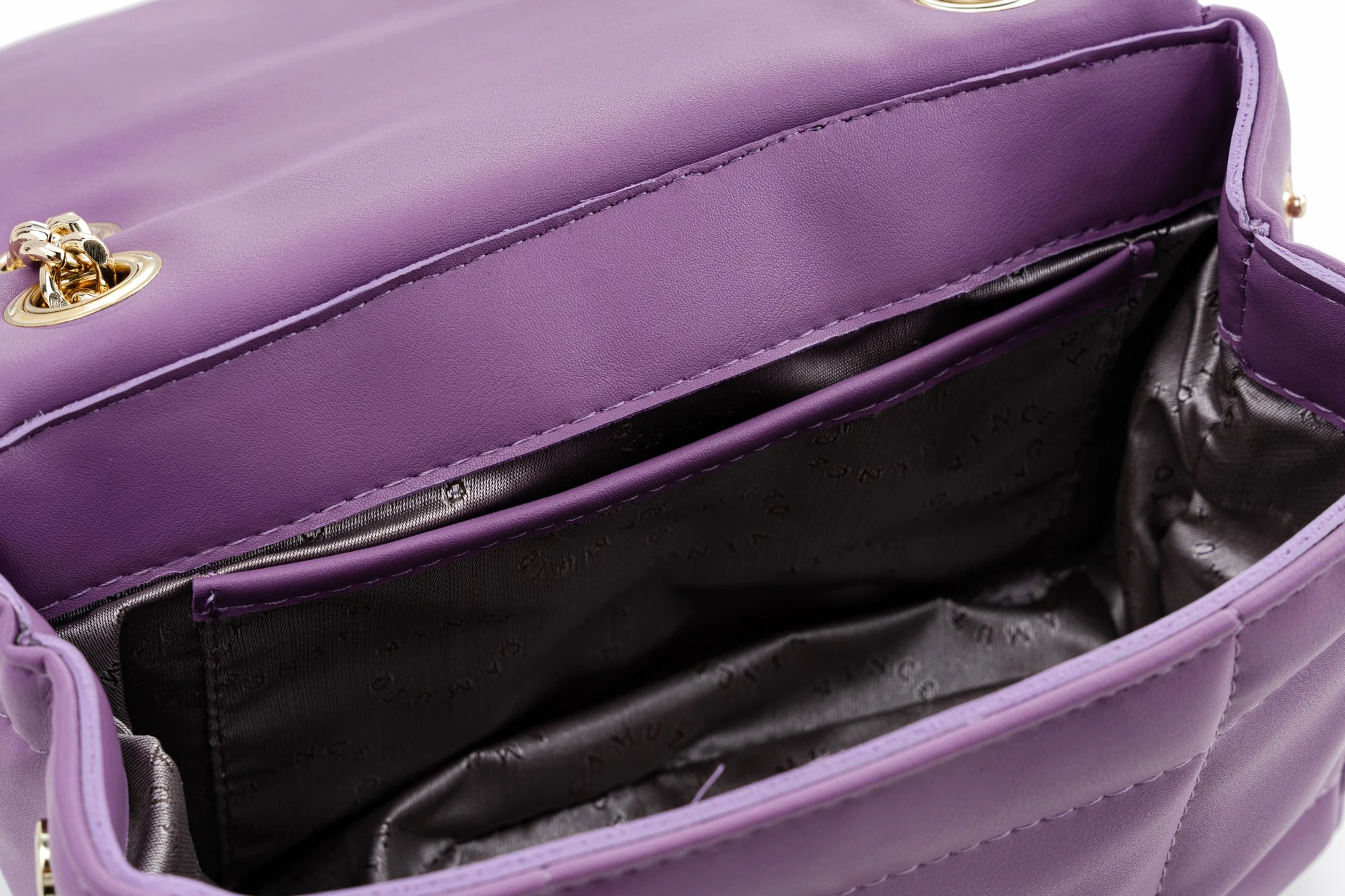 Çantë shpatulle ngjyrë vjollcë, Vince Camuto, Bologna