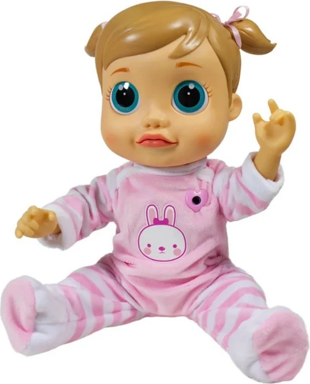 Kukull interaktive Epee Emma EP03198, 38 cm, me smartfon lodër, rozë