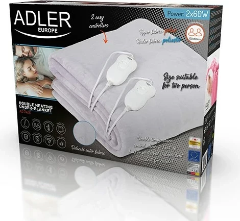 Batanije elektrike Adler AD 7426, 60 W, Gri