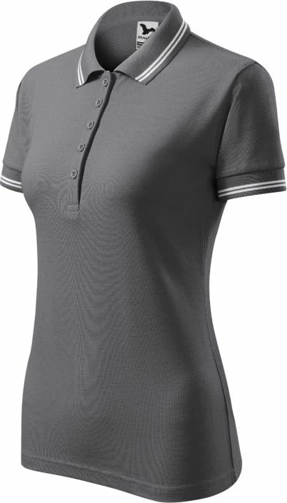 Maicë polo Malfini për femra, ngjyrë gri
