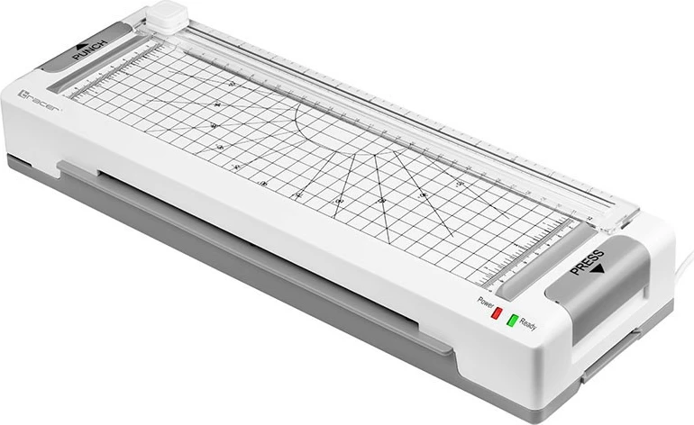 Laminator Tracer TRL-7 All-in-One WH, A4, i bardhë/gri