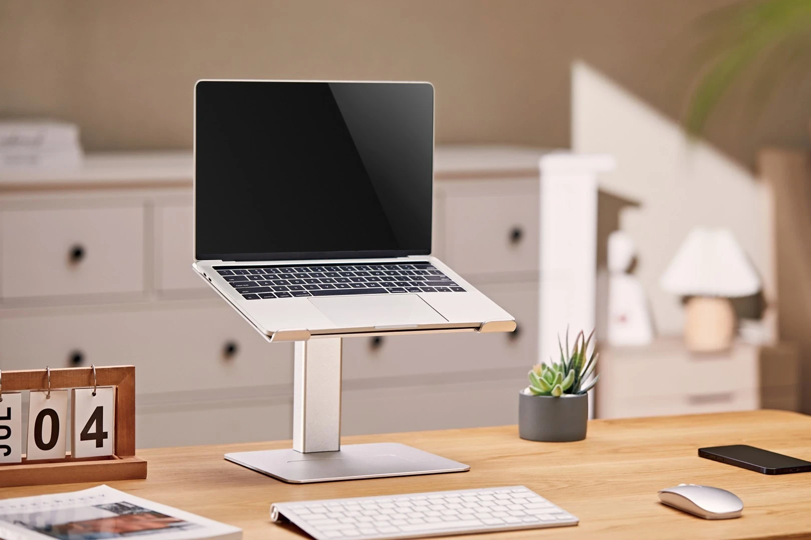 Mbajtëse për laptop GEMBIRD, NBS-D1-02, e argjendtë