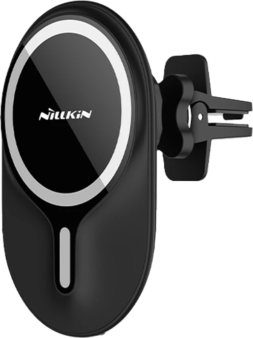 Mbajtës magnetik për celular Nillkin MagRoad me karikues wireless, i zi