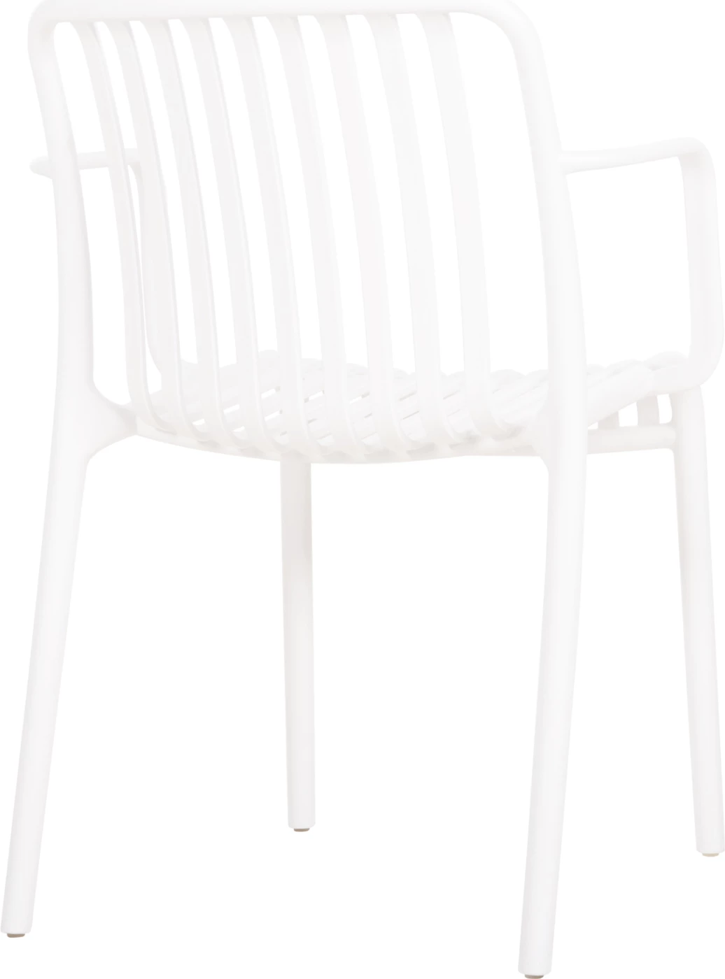 Karrige për jashtë CONVEE FH6105.01 polipropileni e bardhë 55x56x79H cm