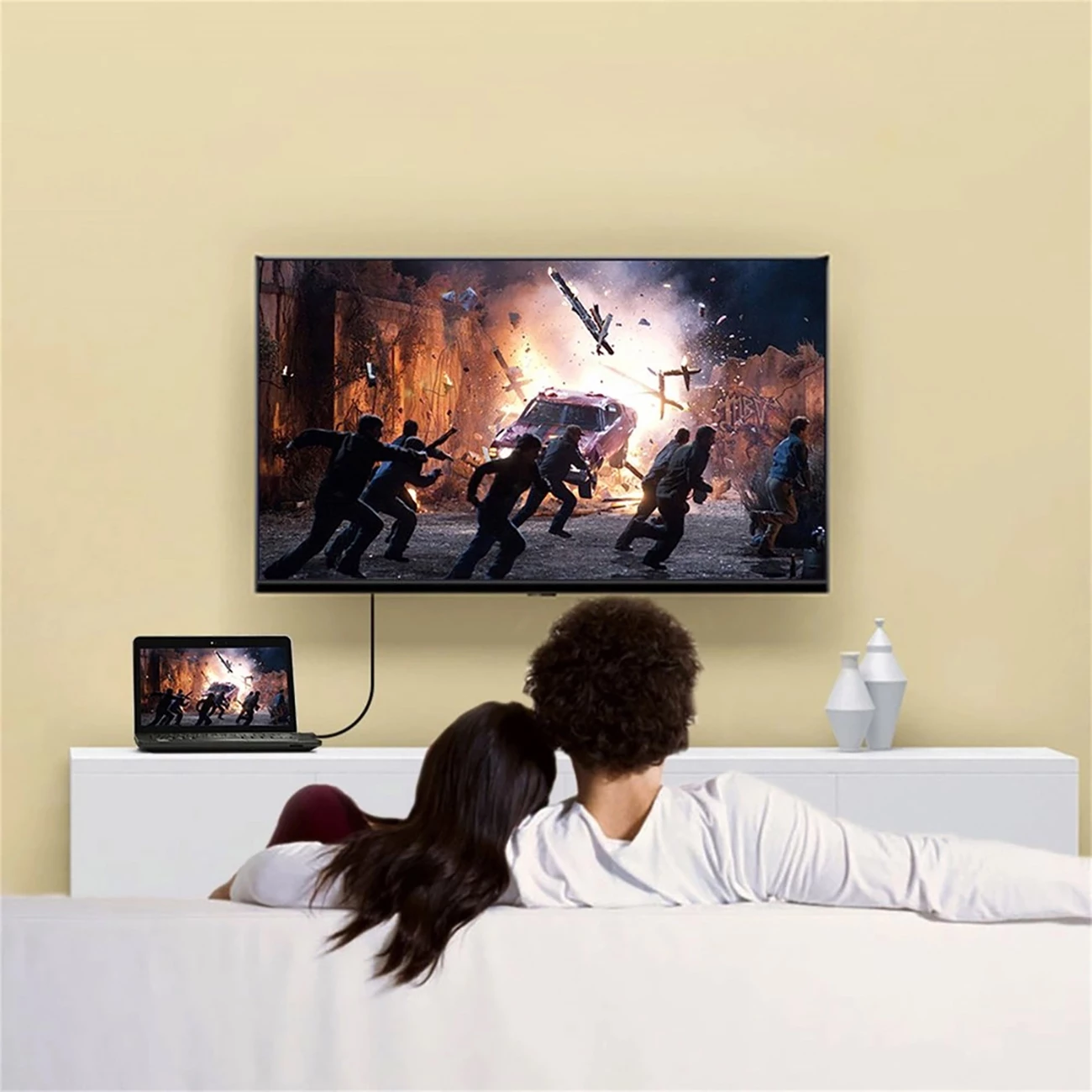 Kabllo DisplayPort Ugreen DP102 10244, 1m, 4K, e zezë