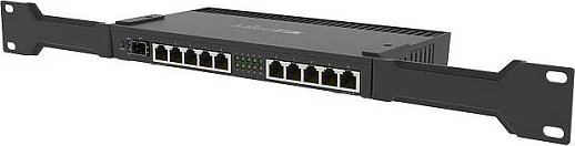 Mbajtëse rack MikroTik K-65, për pajisje rrjeti, e zezë