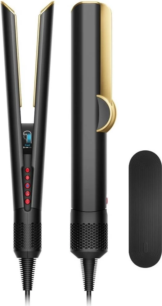 Drejtues flokësh Dyson Airstrait, Onyks/Złoto