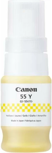 Shishe bojë printeri, Canon, GI-55Y (6291C001), 40 ml, e verdhë