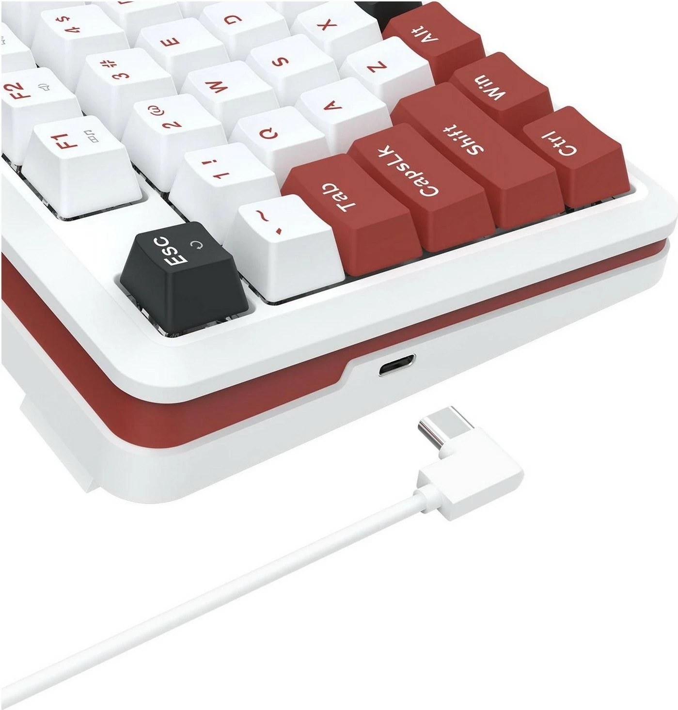 Tastierë Redragon K721WRB-RGB Stormhunter, RGB, e bardhë