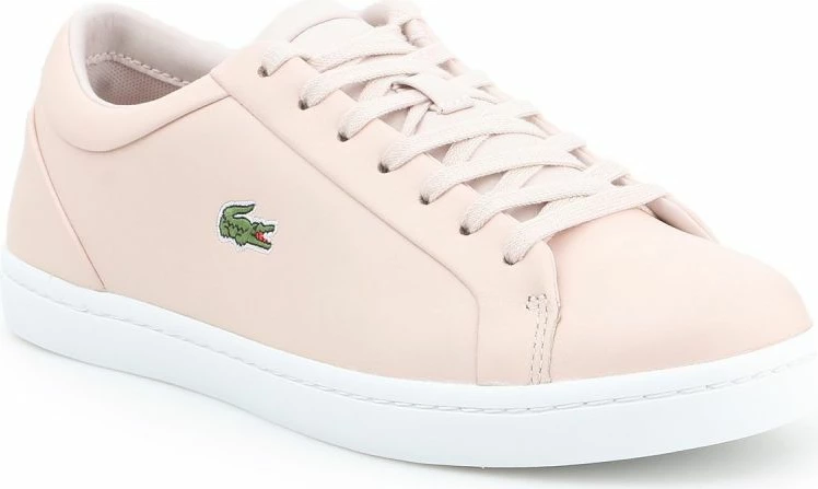 Këpucë Lacoste për femra, ngjyrë krem