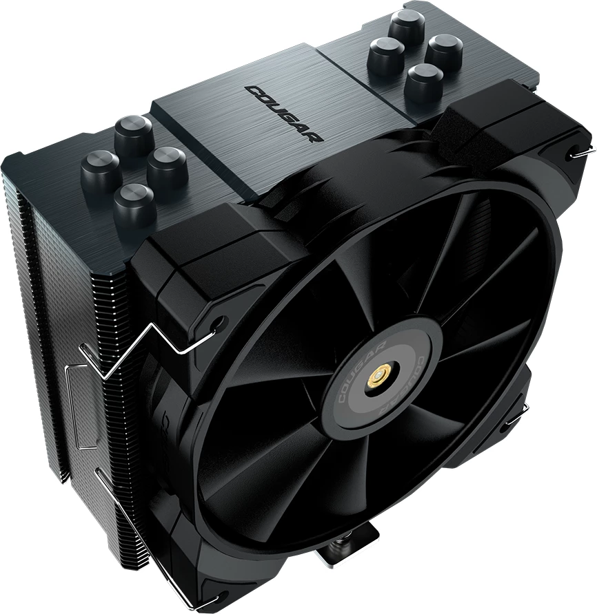 Ftohës CPU COUGAR Forza 50, ventilator 120 mm, PWM, 82.48 CFM, i zi