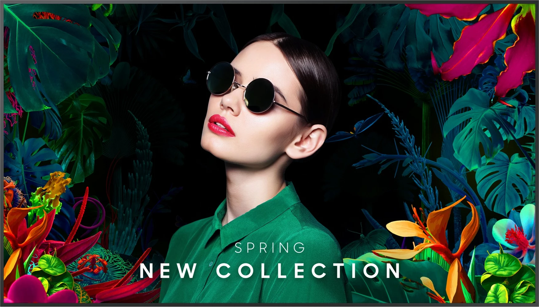 Display i madh Samsung LH98QMCEBGCXEN, 98 inch, 4K UHD, Wi-Fi, i zi