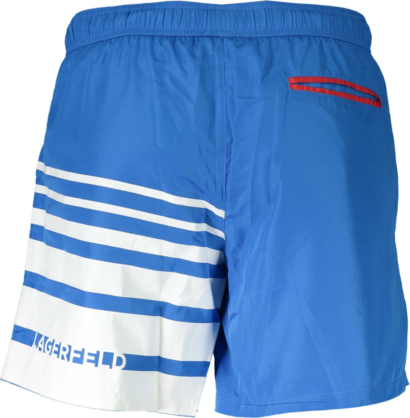 Shorce noti për meshkuj KARL LAGERFELD BEACHWEAR, kaltër e çelët