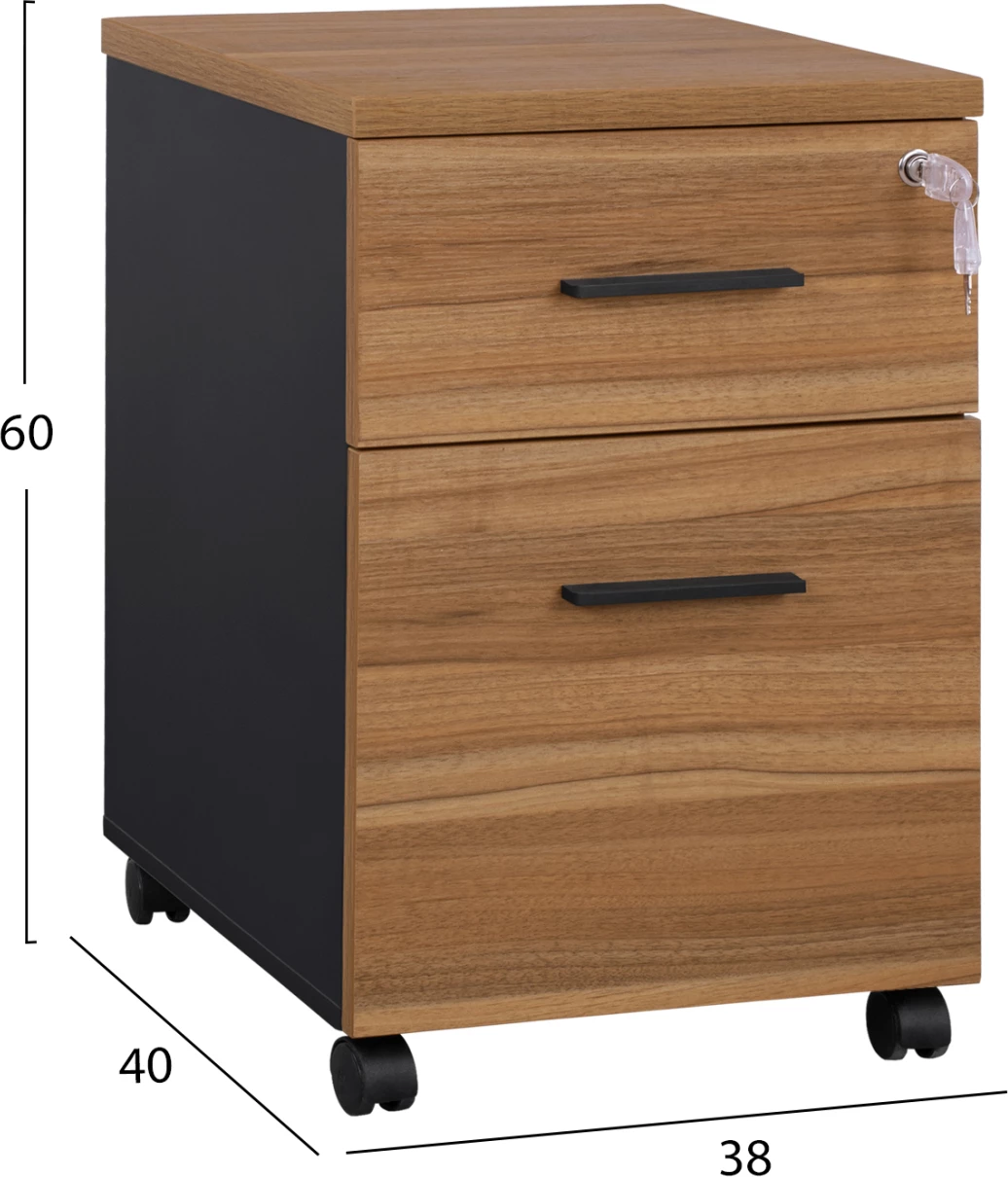 Sirtar profesional për zyre me 2 sirtarë Supreme 38x40x60 FH2356