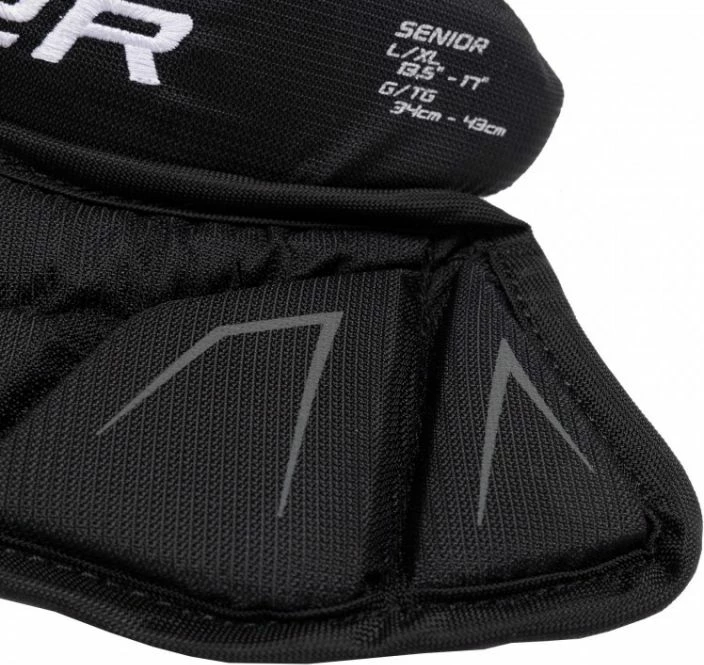 Mbrojtëse qafe për portierë Bauer për meshkuj, e zezë