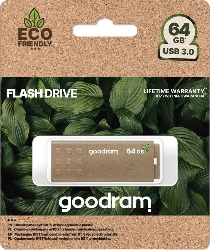 USB memorje GoodRam UME3-0640EFR11, 64 GB, USB 3.0, bronzi