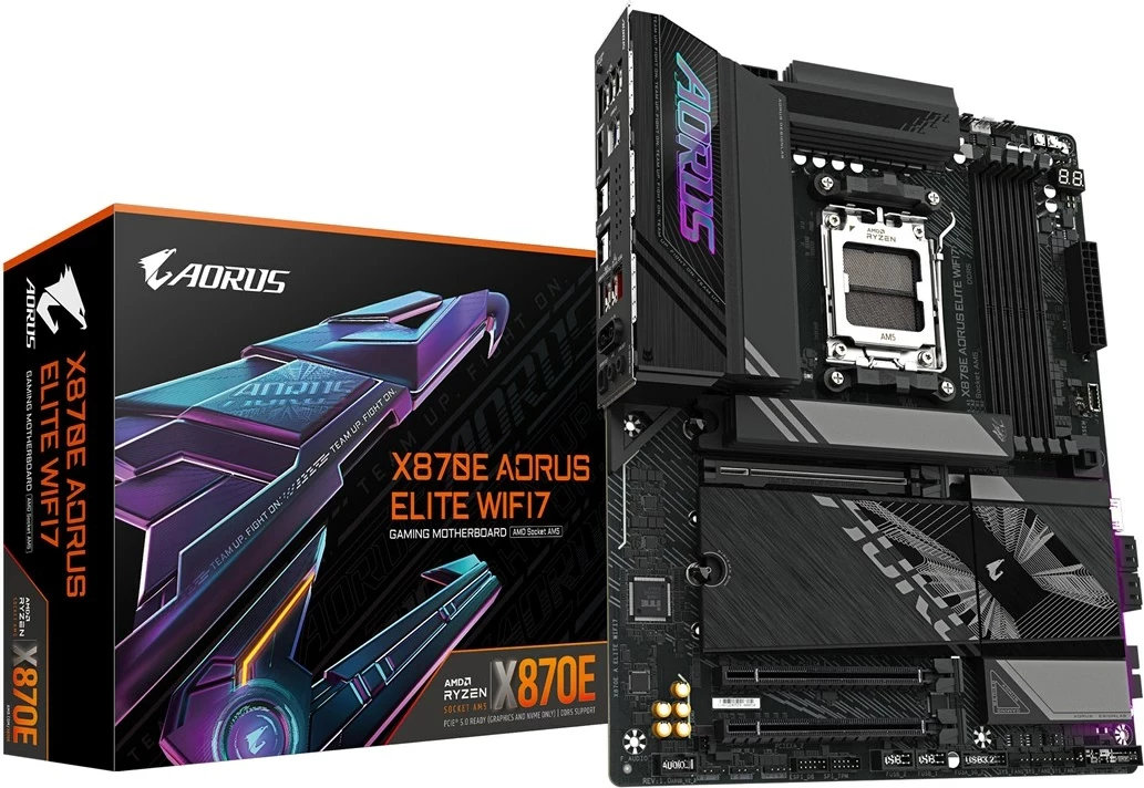 Pllakë amë Gigabyte X870E AORUS ELITE WIFI7, Socket AM5