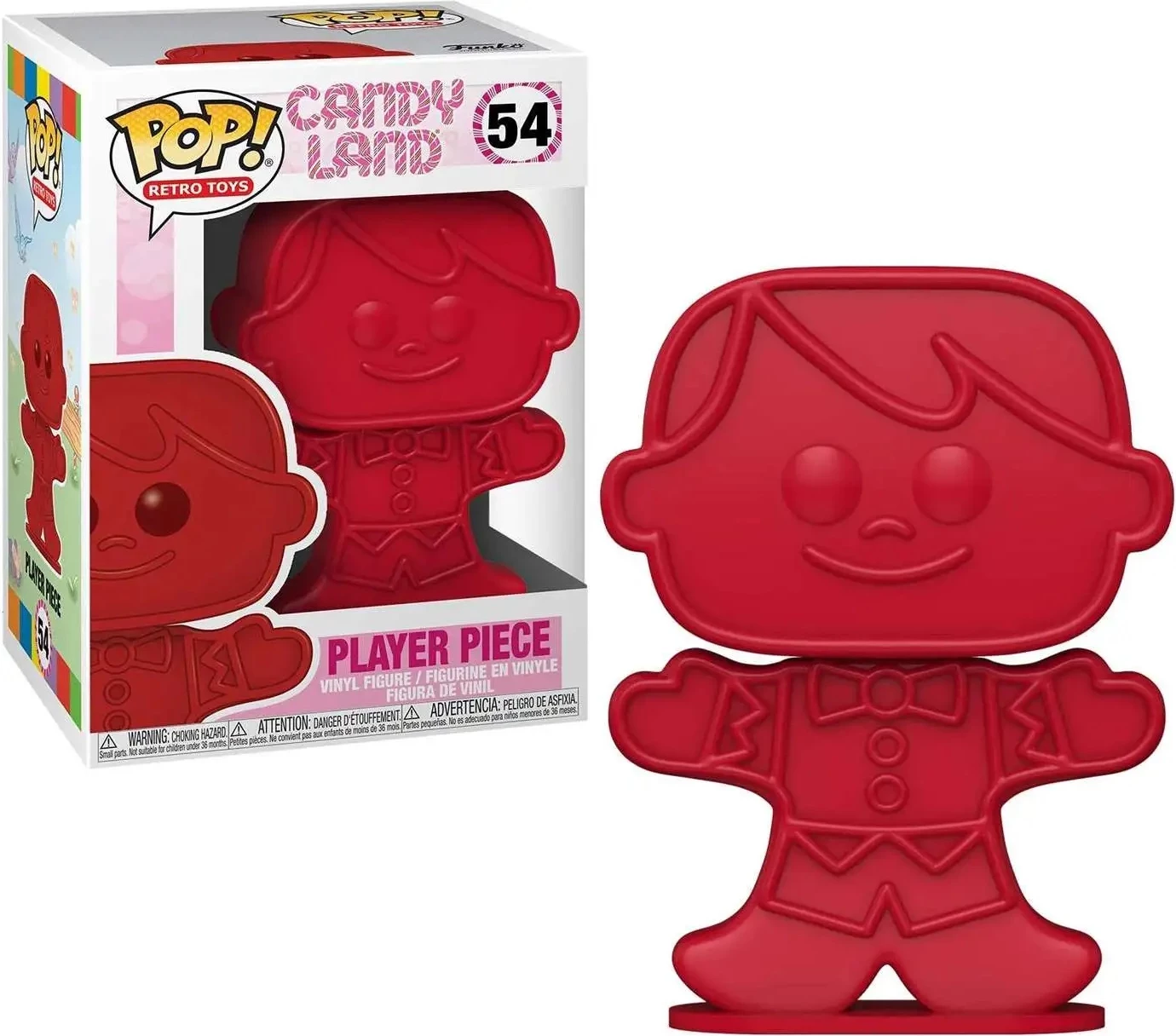 Figurinë Funko POP! Retro Toys Candyland Player Game Piece (Gaming Heroes), e kuqe