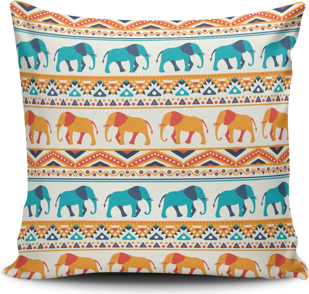 Jastëkëmbulesë dekorative Aberto Design, NKLF-279, shumëngjyrëshe, 43x43cm