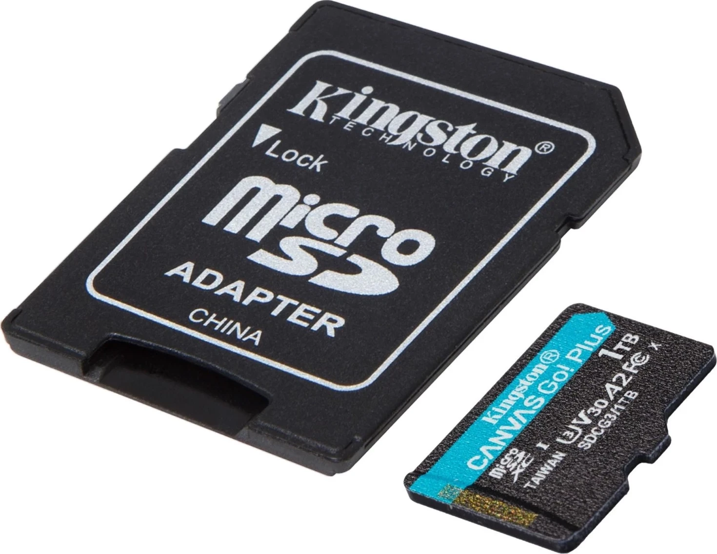 Kartelë memorje Kingston Canvas Go Plus microSDXC, 1TB, me adapter
