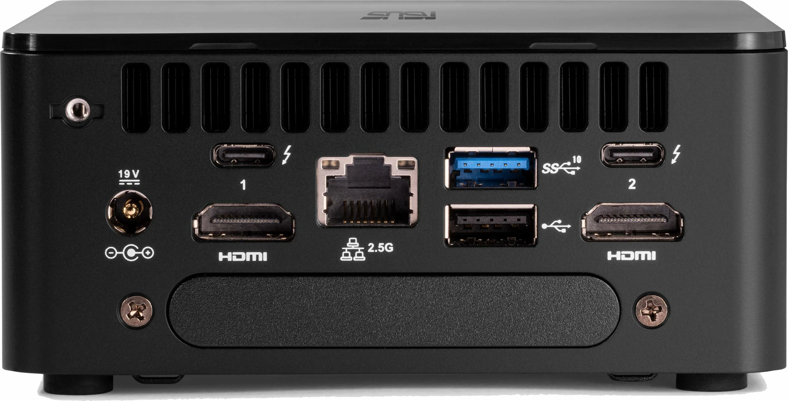 Mini PC barebone ASUS NUC 12 RNUC12WSHi50000I, DDR4-SDRAM, Ethernet LAN, Wi-Fi 6E, i5, e zezë