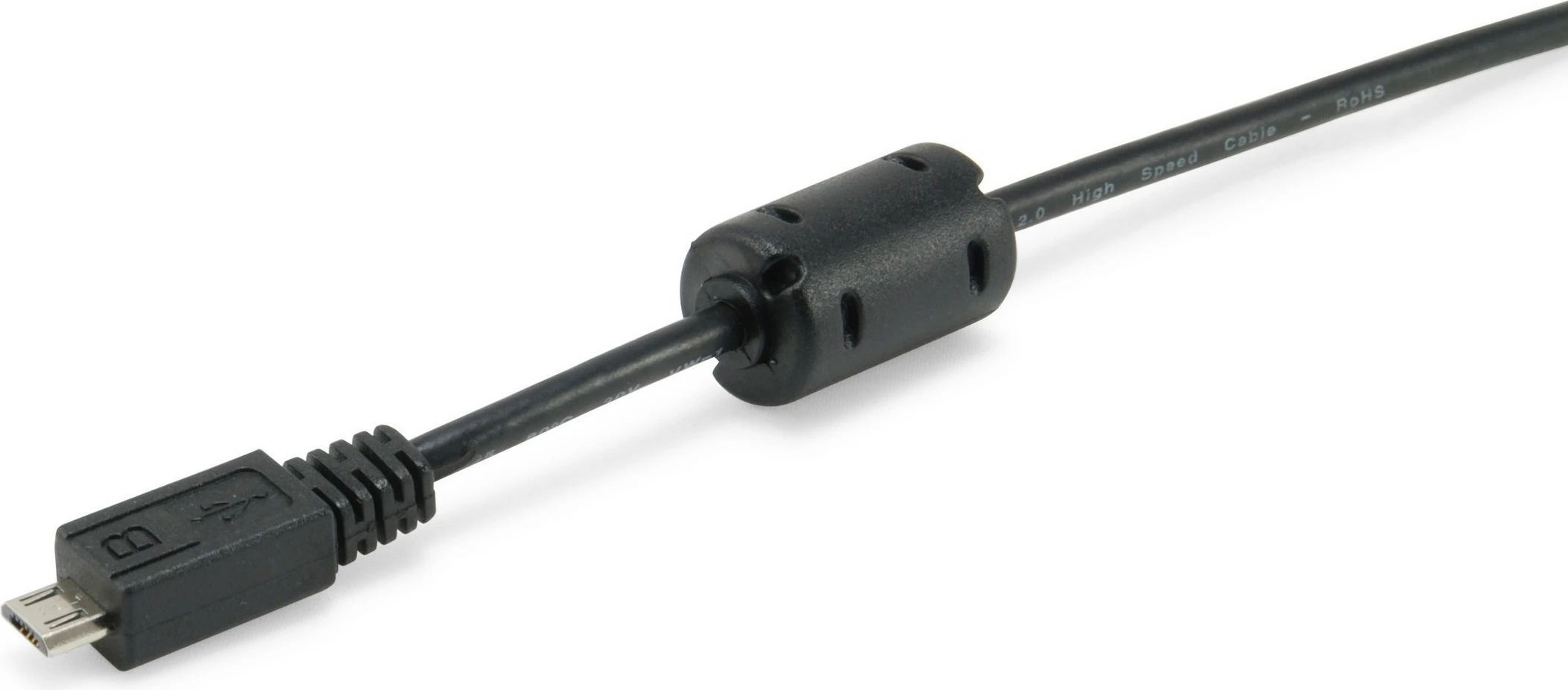 Kabëll USB 2.0 Equip, 1.8m, USB A në Micro-USB B, i zi