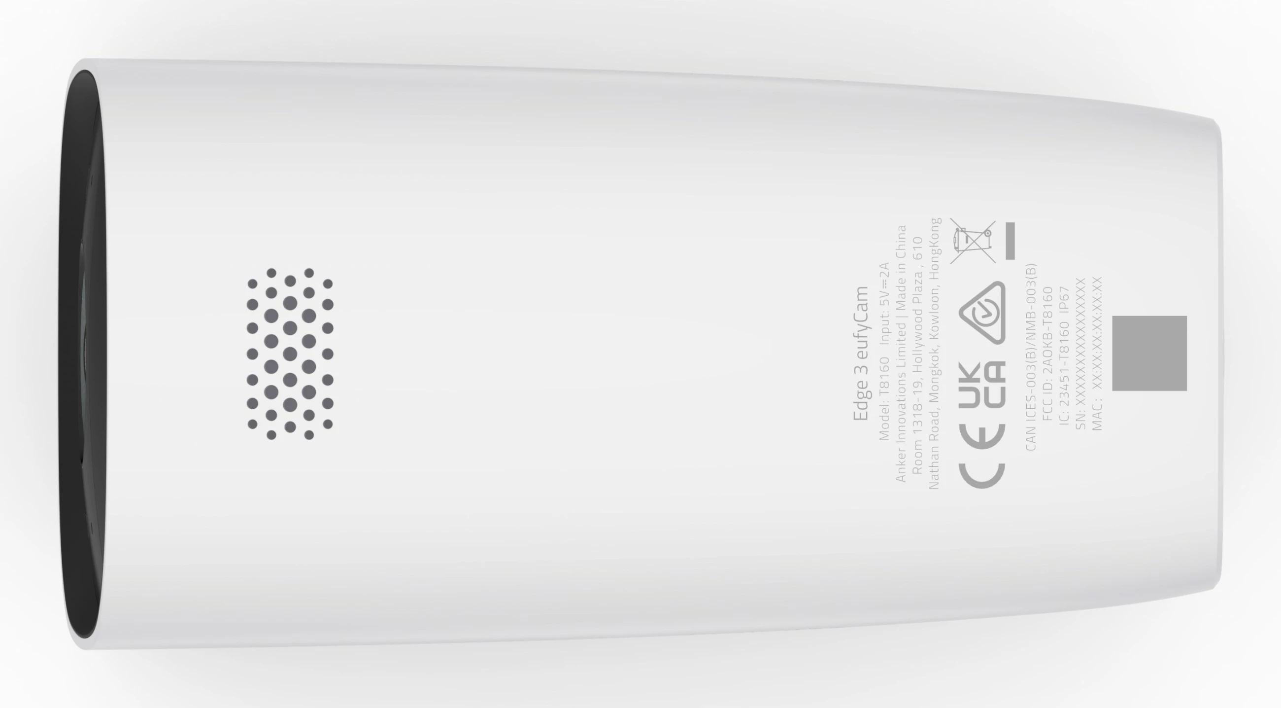 Kamerë sigurie Anker Eufycam 3 (2+1), wireless, solar, bardhë