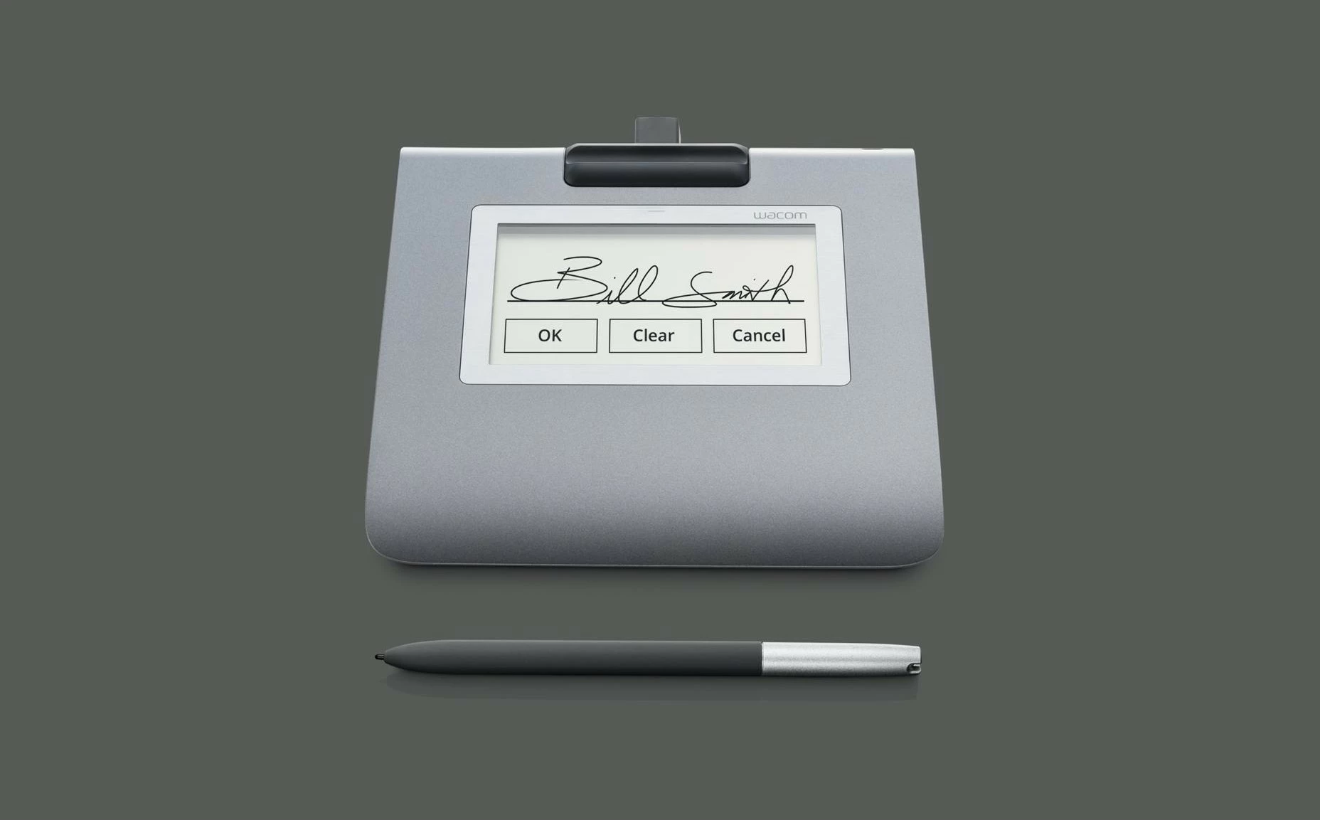 Tabletë grafik Wacom STU-430, 11.4 cm, 320 x 200 piksel, Gri