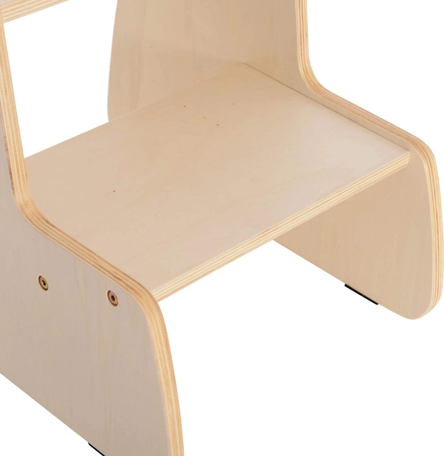 Shkallë për fëmijë RICKI, MDF & kompensatë, ngjyrë natyrale, FH18340.01, 33x43.5x40.5cm