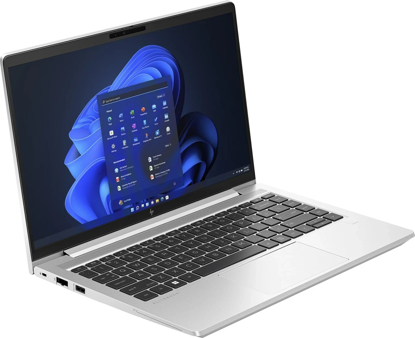 Laptop HP EliteBook 640 G10, 14", Intel Core i5-1335U, 8 GB RAM, 256 GB SSD, Intel Iris Xe, Argjendtë